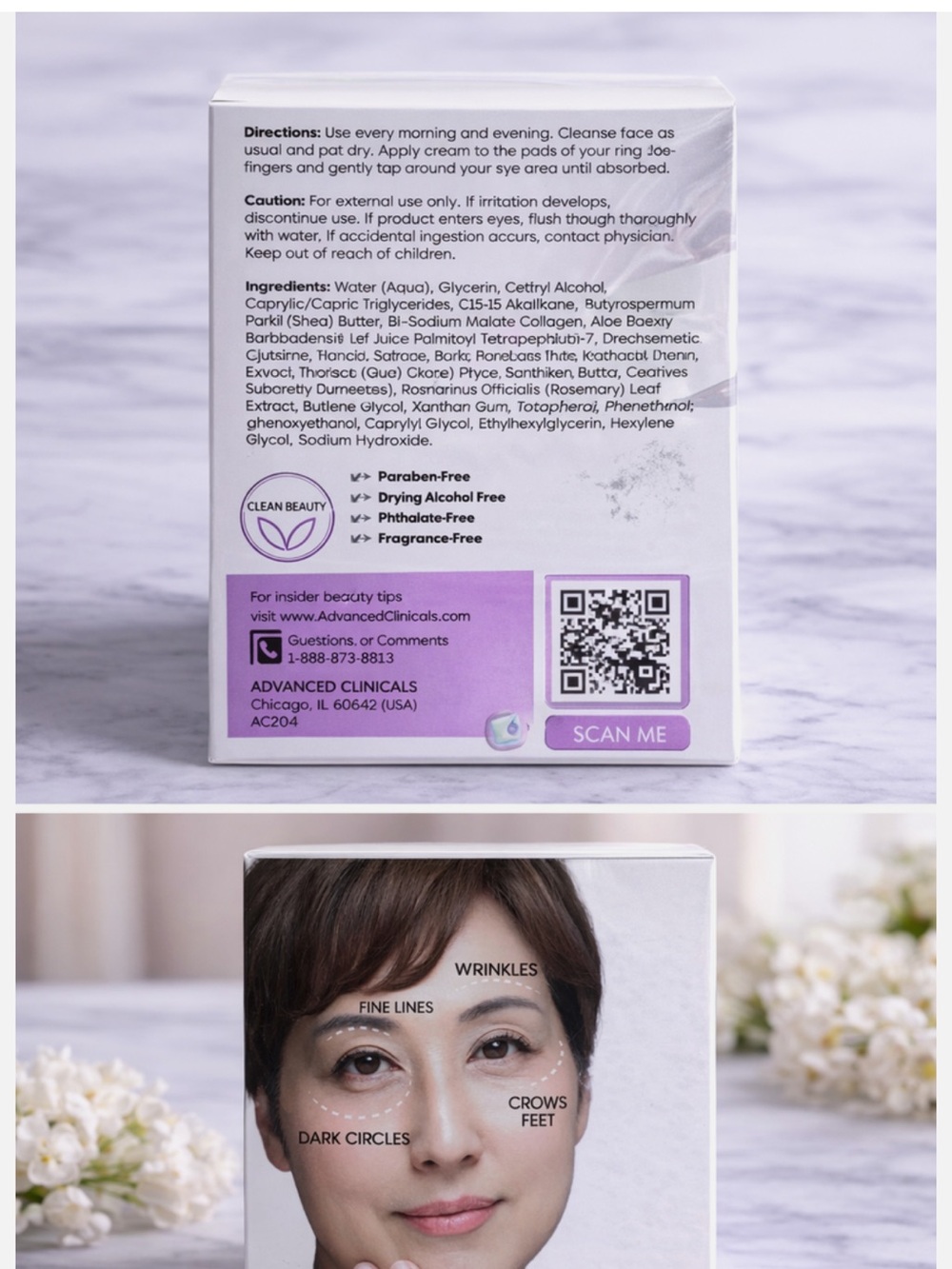 Dark Circle Eye Cream - Cream Advanced Clinicals 2